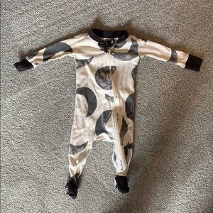 Burt’s Bees sleeper footie 3-6 mon